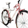 thumbnail image 3 of Bicicleta Urbana BLACK PANTHER Marsella Rodada 26 Portabulto Rosa, 3 of 4