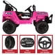thumbnail image 4 of Camioneta montable JOYKOO eléctrica 93 cm rosa Control remoto 12V, 4 of 8