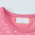 thumbnail image 3 of Vestido de manga corta para niña REDARER, de algodón, bordado, informal, con apliques, para tallas 3-4 años, 3 of 4