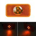 thumbnail image 5 of 8X Luz de Posición Lateral LED para Camión de Coche de 24 V Lámpara Indicadora ámbar 4 LED para Trucks FM /, 5 of 5