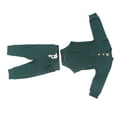 thumbnail image 1 of M Buder Conjunto de Body de Manga Larga para Bebé Suave Agradable para la Piel Ropa de Algodón Verde 80cm, 1 of 9