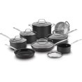 thumbnail image 1 of Cuisinart 14 Piece Chef's Classic Non-Stick Hard Anodized Cookware Set, Gray Cuisinart 66-14N, 1 of 4