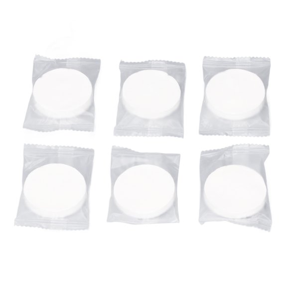 Toallas Comprimidas, Práctica Toalla Comprimida Desechable De Algodón De 6 Piezas Altamente Absorbente Con Caja De Almacenamiento Para El Hogar