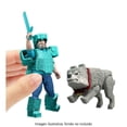 thumbnail image 2 of Figura de Acción Mattel Minecraft Steve y Lobo Pack de 2, 2 of 4