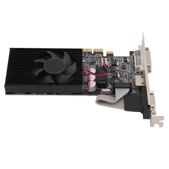 Tarjeta Gráfica de Juegos, Tarjeta Gráfica 500MHz FRECUENCIA DE MEMORIA DVI VGA Interfaz GT210 1GB DDR3 64bit Para PC DE DESCRitorio