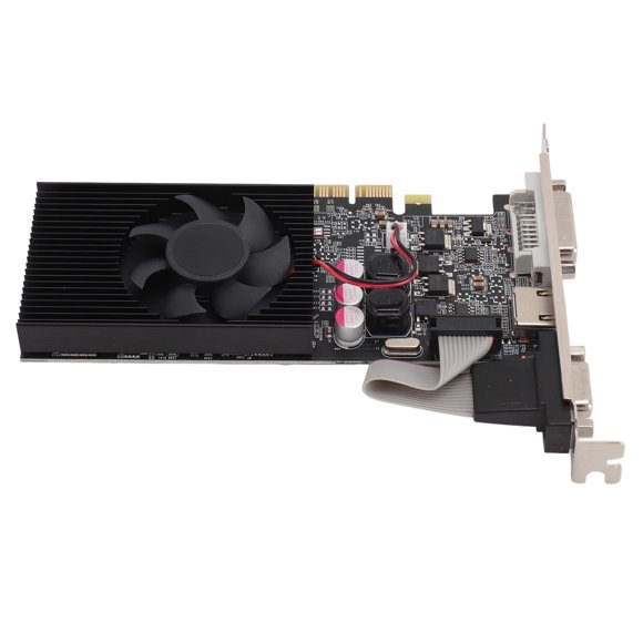 Tarjeta Gráfica de Juegos, Tarjeta Gráfica 500MHz FRECUENCIA DE MEMORIA DVI VGA Interfaz GT210 1GB DDR3 64bit Para PC DE DESCRitorio