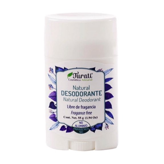 DESODORANTE NATURAL LIBRE DE FRAGANCIA 55G
