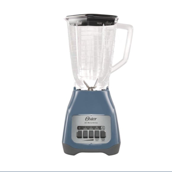 Licuadora Oster con Vaso de Plástico 2 Velocidades Azul