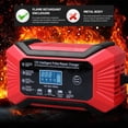 thumbnail image 2 of Cargador y Mantenedor de Batería Inteligente de 12V 6A con Pantalla LCD, Reparación de Pulsos para Baterías de Plomo-ácido, Compensación de Temperatura, para Autos, Camiones, Motocicletas,, 2 of 10