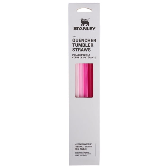 Pajitas reutilizables Stanley, vasos reutilizables de 30 onzas, paquete de 4