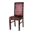 thumbnail image 2 of Billuyoard Viste sillas con estas elegantes fundas para sillas de comedor Protector de silla con funda para silla de comedor de PU Conjuntos de muebles de sala de estar cafe dorado, 2 of 6