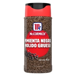 Pimienta negra McCormick molido grueso 62 g