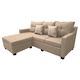 thumbnail image 5 of Sala Esquinera Hermes El Bazar Store Beige 215x165 cm Lado Izquierdo y derecho Lino nacional, 5 of 7