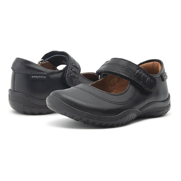 Zapato Escolar Niña Colección 2021 Coqueta Piel Negro Suaves negro 20