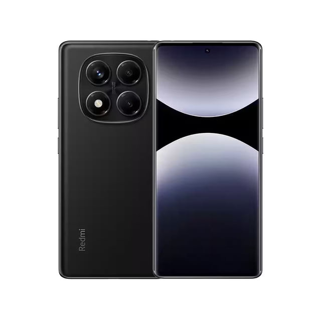 smartphone xiaomi note 14 pro 4g/256gb negro desbloqueado vista frontal y trasera; teléfono negro con pantalla curva de 6.67" y cámara frontal perforada en el centro superior, módulo trasero cuadrado con tres lentes y flash, acabado mate, bordes delgados y logo Redmi en la parte inferior trasera; con clasificación IP68; a menudo se usa como dispositivo secundario para fotografía móvil en viajes.