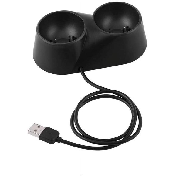 Soporte de carga doble USB para controlador Playstation PS4 VR,