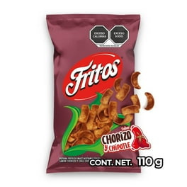 Botana Fritos sabor chorizo y chipotle 110 g