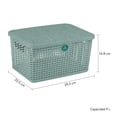thumbnail image 2 of Kit de 6 Cajas Organizadoras Terragave Tipo Rattan Biodegradable, 2 of 3