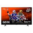thumbnail image 1 of TV TCL Pantalla TCL 50 Pulgadas QLED 4k Smart Roku TV 50Q51K, 1 of 8