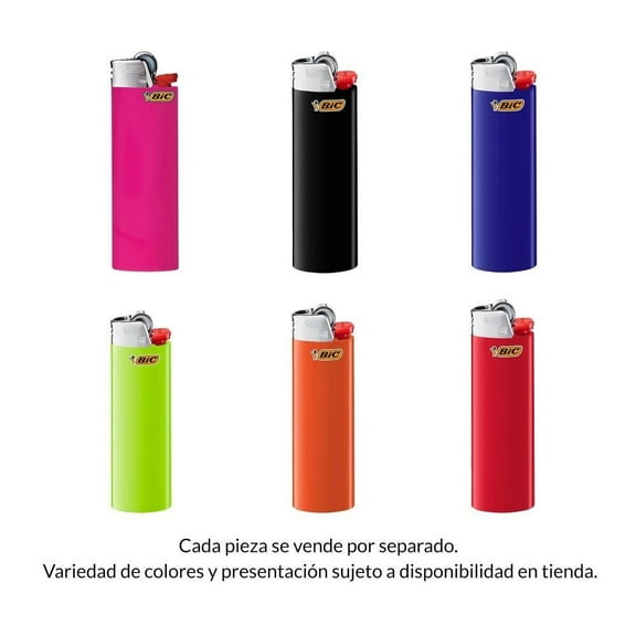 Encendedor Bic maxi varios colores 1 pza