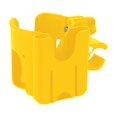 thumbnail image 2 of Portavasos universal con soporte para teléfono | Soporte 2 en 1 para botella y teléfono móvil, ideal para cochecito, silla de ruedas, scooter, cinta de correr y más | Abrazadera ajustable de 360, 2 of 3