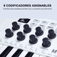 thumbnail image 4 of Control piano Mini Portable Usb Blanco, 4 of 5