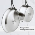 thumbnail image 3 of Sartén KitchenAid de acero inoxidable pulido de 5 capas, 21 cm, 3 of 9