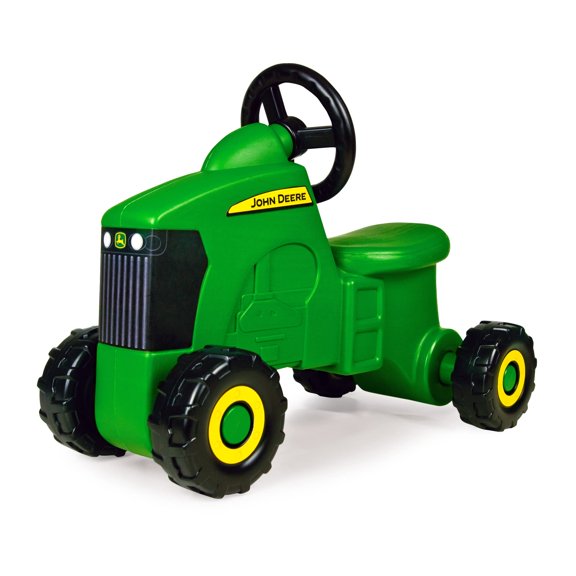 John Deere Sit 'N Scoot Activity Tractor Toy - Juguetes para niños de pie a piso - John Deere Tractor Toys para niños pequeños - 20 x 9.8 x 16.15 pulgadas - Verde - Edades de 2 años en adelante