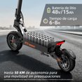 thumbnail image 4 of Scooter Eléctrico  Honey Whale F50 Negro, 4 of 8