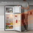 thumbnail image 4 of White Westinghouse  Refrigerador Frigobar 4.4 pies 125L  Modelo WWCR44125LHS  Top Mount  Control mecánico de temperatura  Puerta reversible y Luz interior Condensador interno  Pata ajustable, 4 of 7
