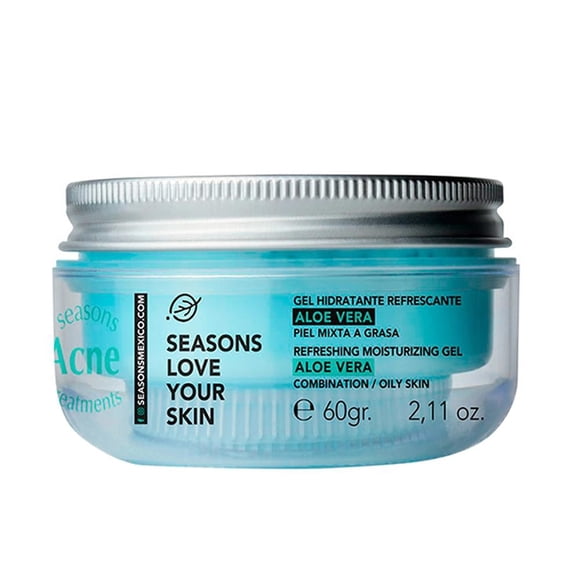 Gel Hidratante Refrescante Seasons Love Your Skin Aloe Vera 60ml