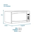 thumbnail image 4 of Horno de Microondas Whirlpool 1.1 Pies Cúbicos Silver, 4 of 4