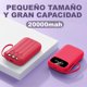 thumbnail image 3 of Mini Power Bank Genérico PB20000 Portátil Rojo 20000mAh 4 Cables USB Tipo Clet LED, 3 of 3