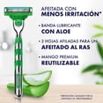 thumbnail image 2 of Rastrillo Gillette Mach3 Sensitive 8 Repuestos con Aloe, Piel Sensible, 2 of 5