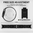 thumbnail image 4 of Correa de Acero Inoxidable de Reemplazo GOLDTOLUCK para Samsung Galaxy Watch 8 7 6 5 4, 4 of 8