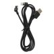 thumbnail image 1 of Cable de carga para controlador, 90 grados, doble magnético, tipo C, 2 en 1, cable de carga con mango para PS VR2, PS5 y Switch, 1 of 12