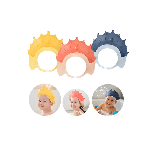 3 Gorros De Ducha Para Bebés, Amenidades Para Niños Xtellar multicolor