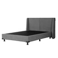 thumbnail image 3 of Box Base Cama King Size + Cabecera Milan Gris, 3 of 8