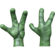 thumbnail image 3 of Guantes Manos Alienígena Cosplay Halloween Alien Criatura extraterrestre, 3 of 4