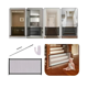 thumbnail image 1 of Red Malla Seguridad Niños Protección Puerta Escaleras Corral, 1 of 4