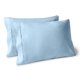 thumbnail image 1 of Juego de Fundas de Almohada Bare Home Colección Premium 1800 Doble Cepillado Ultra Suave Tamaño Estándar Azul Claro 2 Unidades, 1 of 7