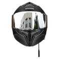 thumbnail image 4 of Cascos Moto Abatible Negro Luz Led Bluetooth Mica Plata Dot Diseño Monocolor Tamaño Del Casco L, 4 of 7