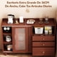 thumbnail image 3 of Muebles para Cocina, Armario de Cocina con 2 Puertas y 3 Cajones, Gabinete de Almacenamiento, Mueble Aparador para Sala de Estar, Comedor, 100 * 92 * 36 cm (Oscuro), 3 of 9