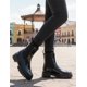 thumbnail image 2 of Botin Para Niña Chabelo® Invierno Suela Ancha Charol Negro negro 18, 2 of 10