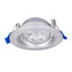 thumbnail image 5 of Estevez Luminario LED dirigible para empotrar en techo con Switch CCT, Modelo Dots CCT, Color Plata, 5 of 10