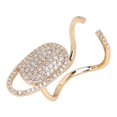 thumbnail image 1 of Anillos para cubrir uñas con diamantes de imitación, anillos para cubrir uñas, anillos para uñas con índice ajustable, anillos para uñas fieles a su promesa, 1 of 9