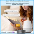 thumbnail image 3 of AUBESS 15W Tuya E27/B22 LED Light Bulb RGB CW WW WiFi Lamp Smart Bulb For, 3 of 3