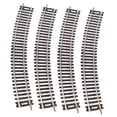 thumbnail image 2 of 4 piezas de vías de ferrocarril a escala HO, accesorios versátiles para manualidades de bricolaje, vías de ferrocarril para 1:87 23 cm x 3 cm, 2 of 9