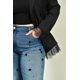 thumbnail image 5 of Blazer con detalle de encaje Roman Fashion /Tallas Extras, 2822 (Negro) negro 40, 5 of 7