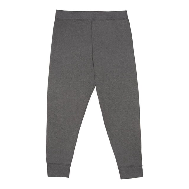 Jogger Fruit Of The Loom Para mujer, de felpa, gris jaspe obscuro, talla EG
